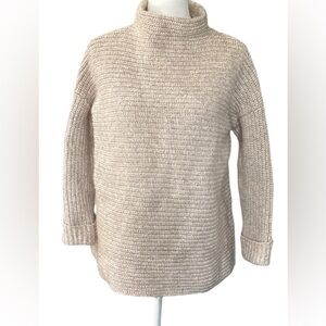 Lou & Grey Cream Turtleneck Sweater